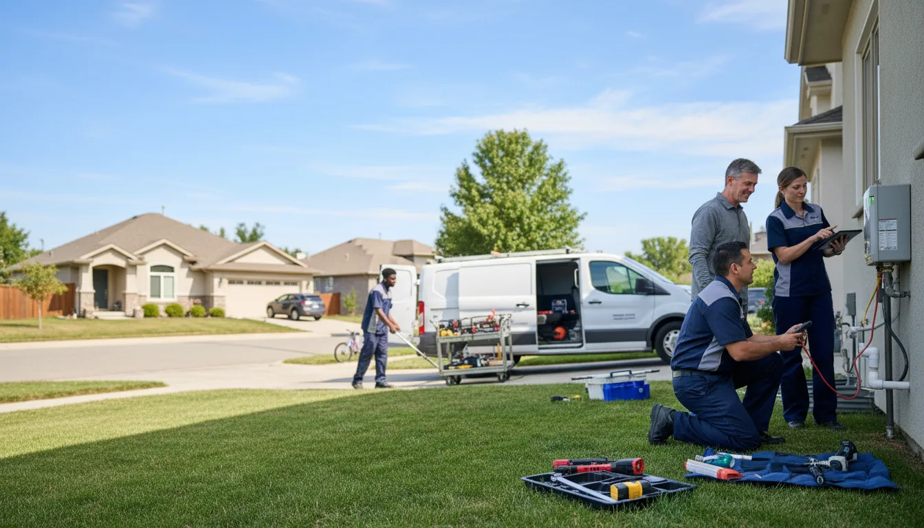 Tankless water heater service in Knox Dale, PA